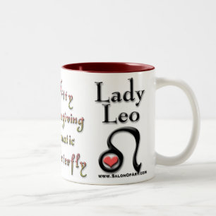 Dam Leo Zodiac Två-Tonad Mugg