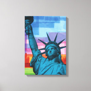 Dam Liberty Fine Art Skriv ut Canvastryck