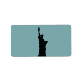 Dam Liberty Labels Adressetikett