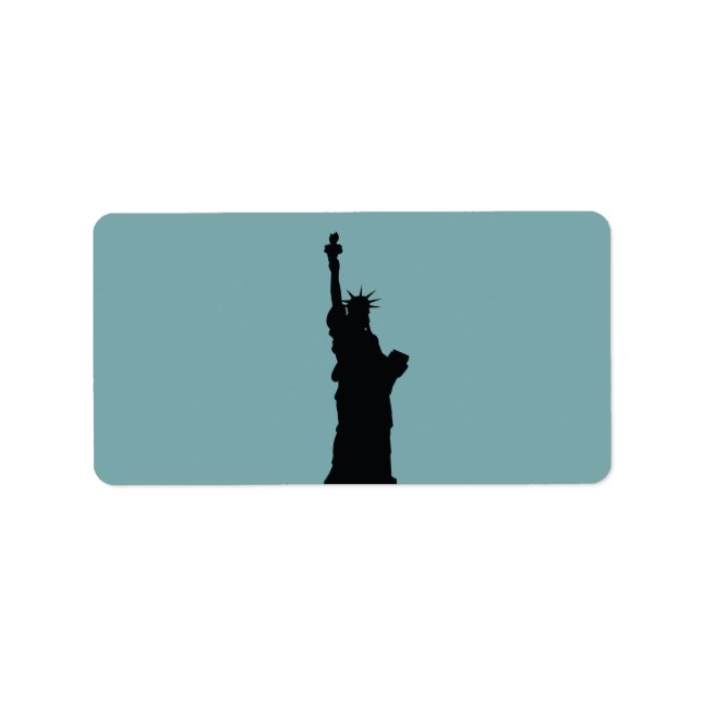 Dam Liberty Labels Adressetikett (Framsidan)