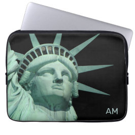 Dam Liberty och Monogram på Black Laptop Fodral