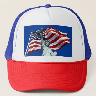 Dam Liberty och Old glory Keps