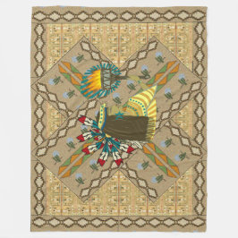 "Dam Liberty of the Väster" Fleece Blanket