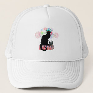 Dam Liberty - Patriotic Le Chatta Noir Truckerkeps