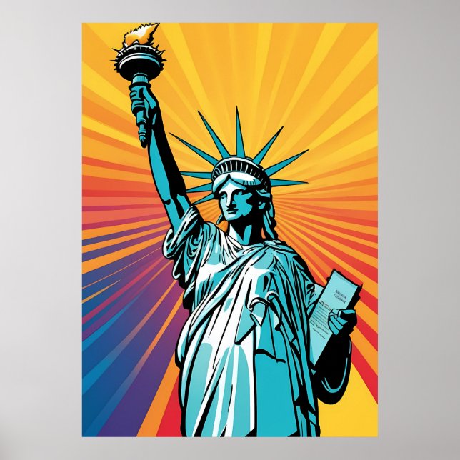 Dam Liberty Poster (Framsidan)