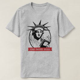 Dam Liberty Read Banned Bokar T Shirt