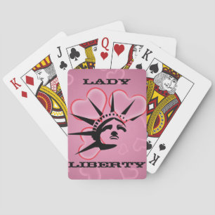 Dam Liberty Spelkort