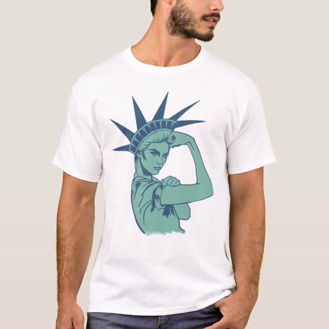Dam Liberty Te T Shirt (Framsida)