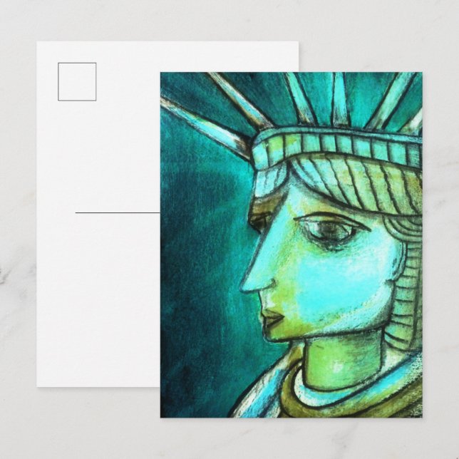 Dam Liberty Vykort (Fram/baksida)