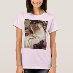 Dam Lilith by Rossetti, Vintage Victorian Portait Tee Shirt