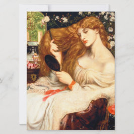 Dam Lilith (stenande skönhet med lång röd luft) Kort