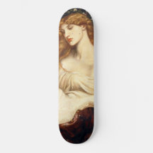 Dam Lilith (stenande skönhet med lång röd luft)