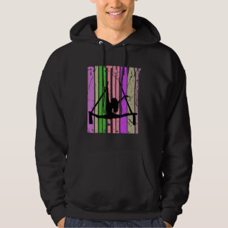 Dam Luftdansare Flickor Söt Drottning Rosa Tonårin Hoodie
