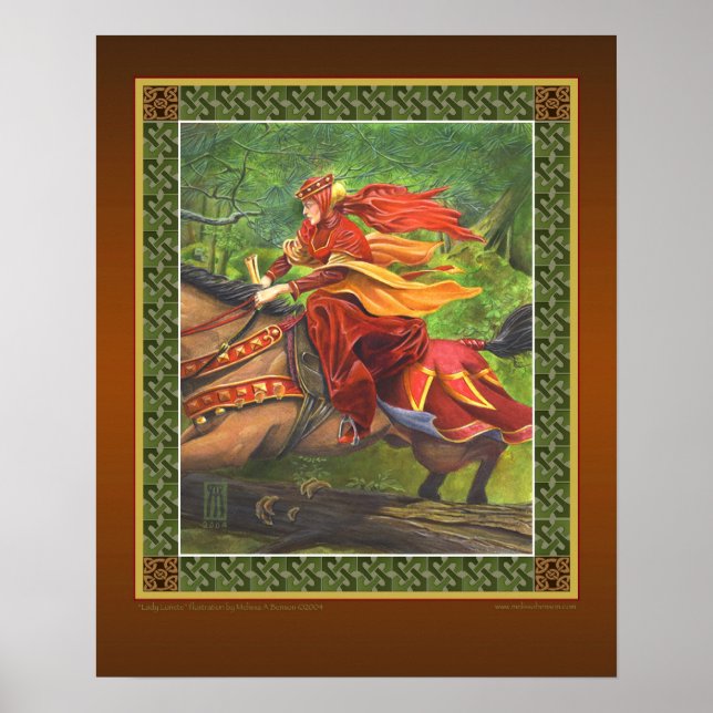 Dam Lunete print Poster (Framsidan)
