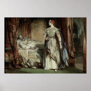 Dam Macbeth, 1850 Poster