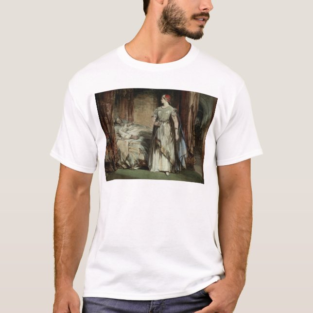 Dam Macbeth, 1850 Tee Shirt (Framsida)