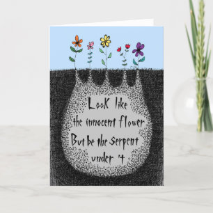 Dam Macbeth citat Feminism Kvinnor stöder kvinnor  Tack Kort