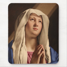 Dam Madonna Praying (Virgin Mary) (kristen konst) Musmatta
