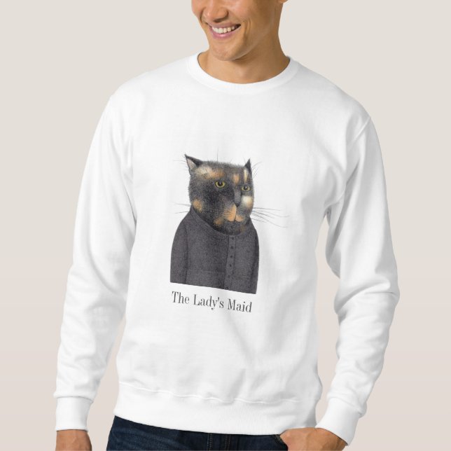 DAM MAID CAT Manar Basic Sweatshirt (Framsida)