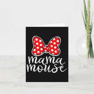 Dam Mama Mus Familjesemester Mamma Rolig Mama M Kort