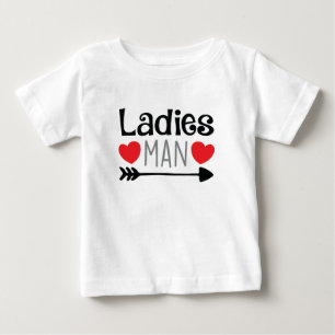 Dam Man Boys Valentindagen Shirt Tee