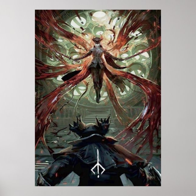 Dam Maria the Astral ClockTower (Bloodborne) Poster (Framsidan)