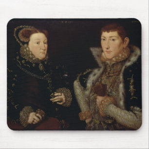 Dam Mary Nevill och henne son Gregory Fiennes Musmatta