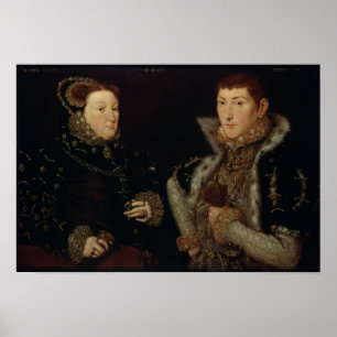 Dam Mary Nevill och henne son Gregory Fiennes Poster