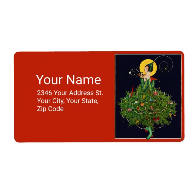 DAM MED CHRISTMAS GIFTS ART DECO BEAUTY MODE FRAKTSEDEL (Framsidan)