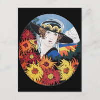 Dam med Chrysanthemum Flowers