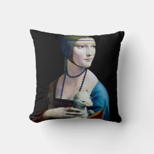 Dam med en Ermine, Leonardo da Vinci Kudde