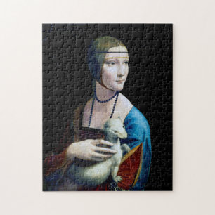 Dam med en Ermine, Leonardo da Vinci Pussel