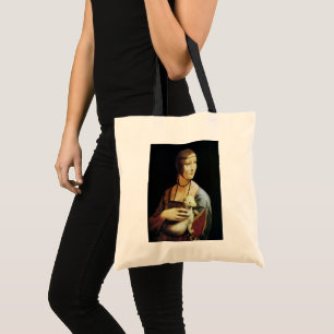Dam med hermelin av Leonardo da Vinci Tygkasse