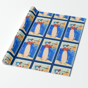 DAM MED MONOCLE ART DECO NAUTICAL BEAUTY MODE PRESENTPAPPER
