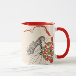 DAM MED UMBRELLA Art Deco Beauty Mode Hair Mugg