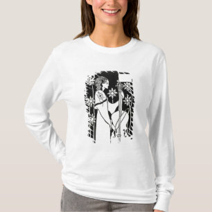 Dam med violoncellen, från "Le Morte d'Arthur" ` T-shirt