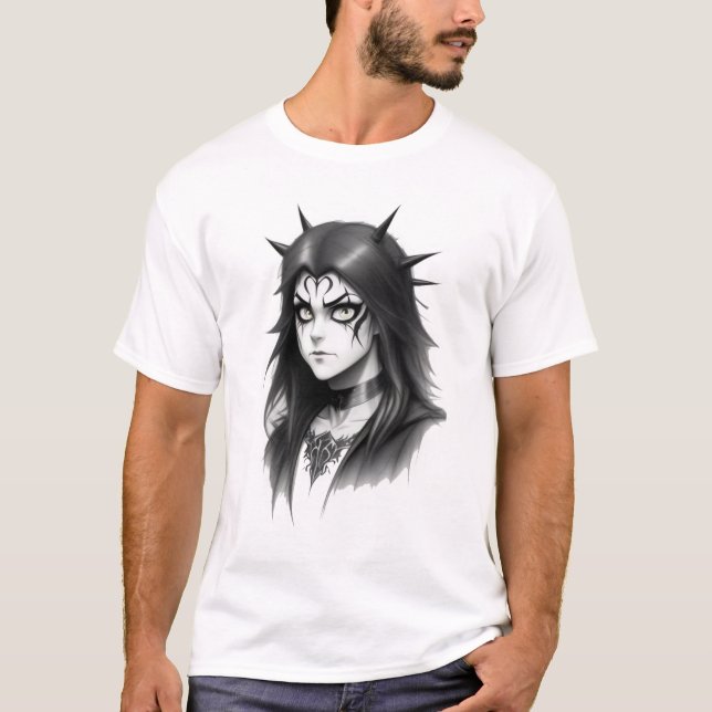 Dam Metall T Shirt (Framsida)