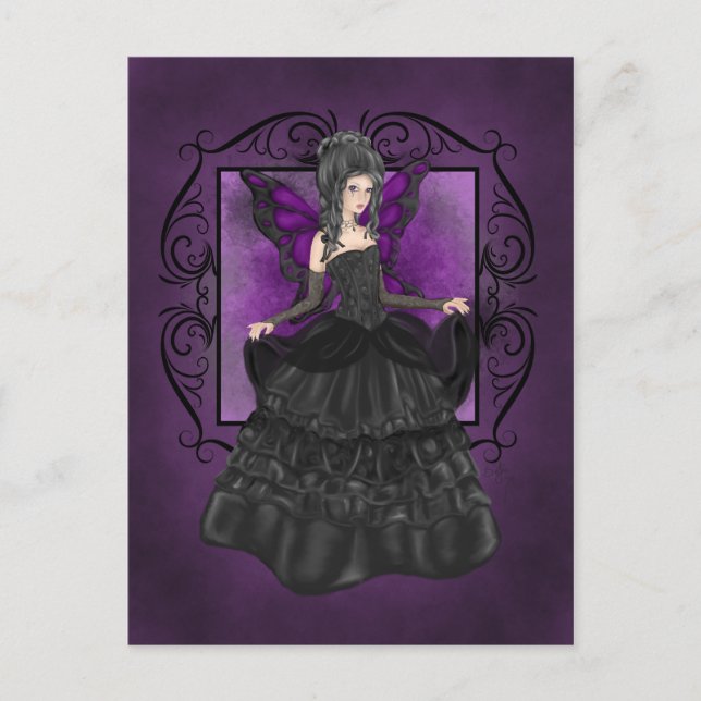 Dam Midnattskort Vykort (Framsida)