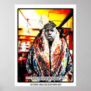 Dam Midnight: Harlem's Voice Beneath Dabney Light Poster