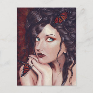 Dam monarch-vykort vykort