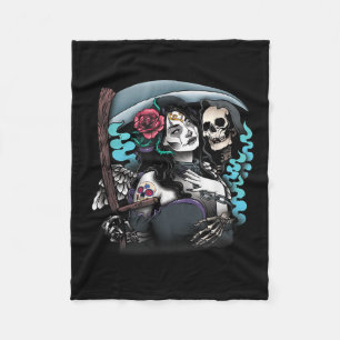Dam Muerte Tatto La Muerte Tattoo Dam Tatto Ta Fleecefilt