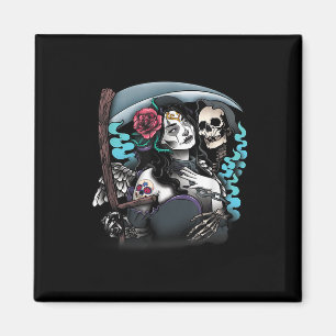 Dam Muerte Tatto La Muerte Tattoo Dam Tatto Ta Magnet