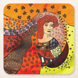 Dam Nature Underlägg Papper Kvadrat