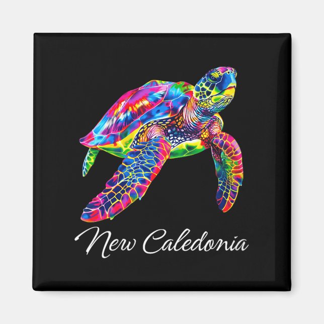 Dam New Caledonia V-ringad  Magnet (Framsidan)