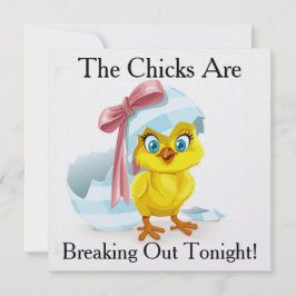 Dam Night Humor/Bachelorette Party - SRF Inbjudningar