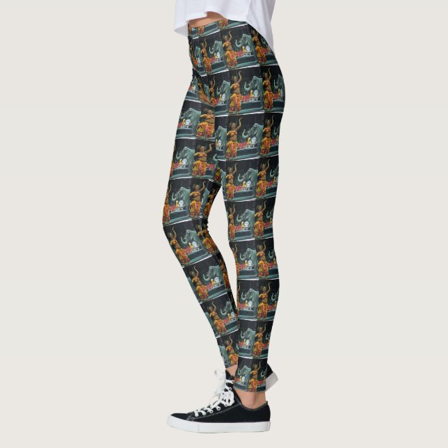 DAM OCH DE ELEFANTA AVDELNINGARNA LEGGINGS (Vänster)