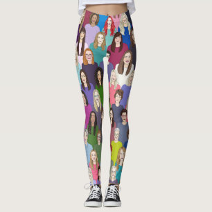 dam och feministlegeringar leggings