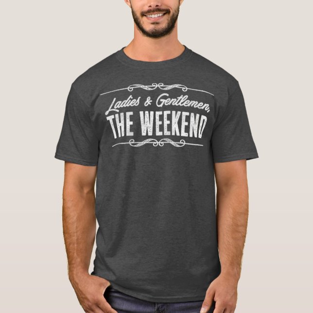 Dam och herrar Helg-fonen T Shirt (Framsida)