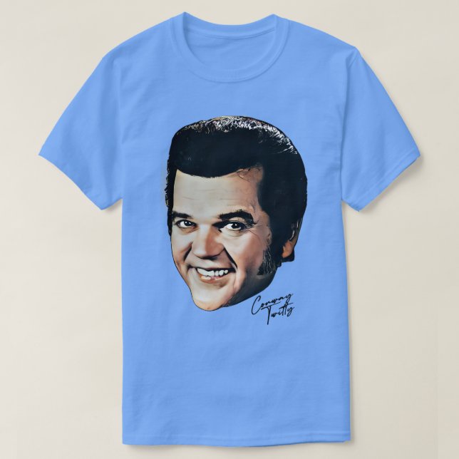 Dam och Mina herrarConway Twitty T Shirt (Design framsida)