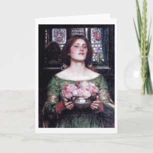 Dam och Ro, John William Waterhouse Kort